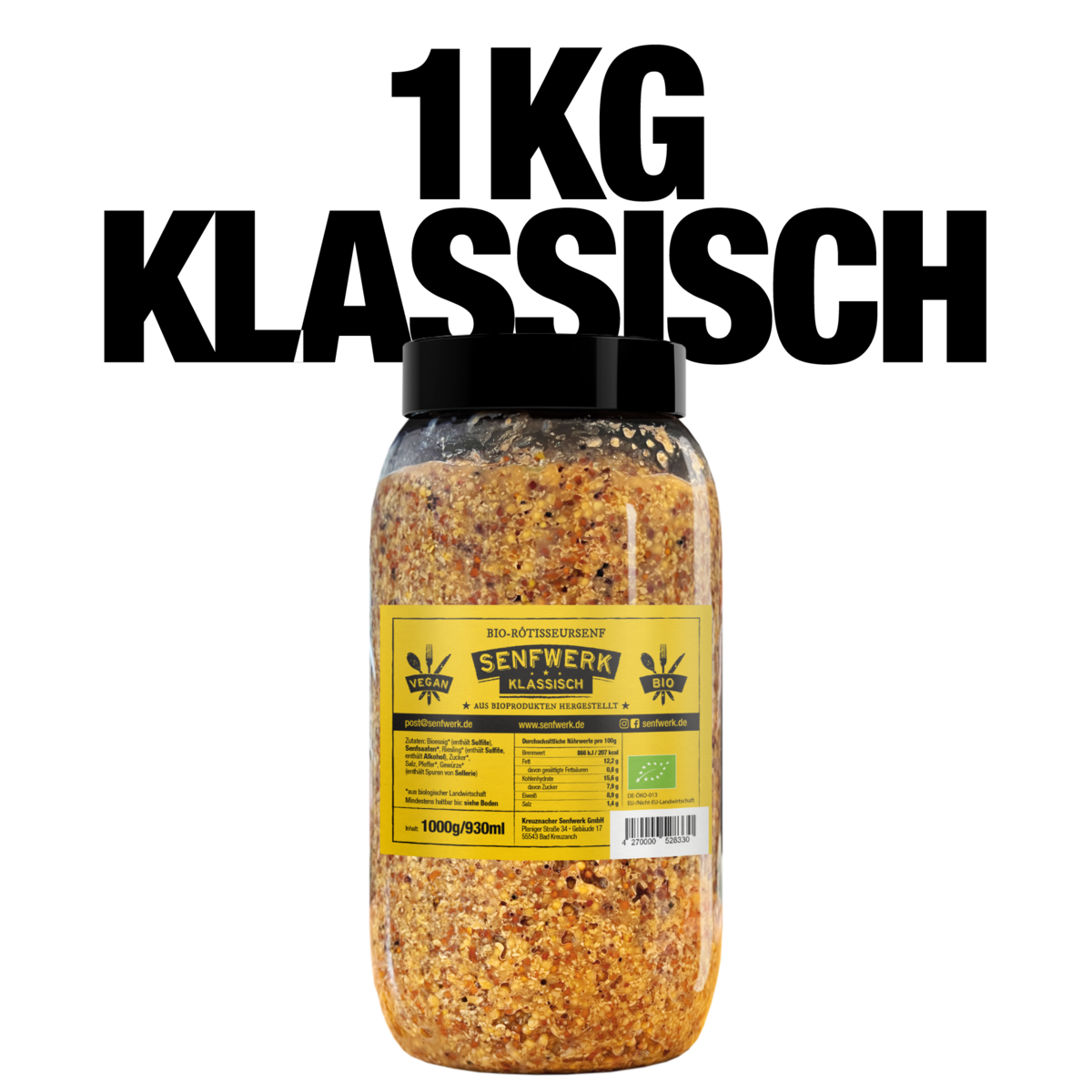 BIO-Rôtisseursenf - Klassisch • 1kg