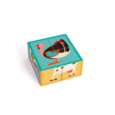 Blockpuzzle - Bauernhof