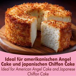 Stainless steel gugelhupf and angel cake mold 26 cm