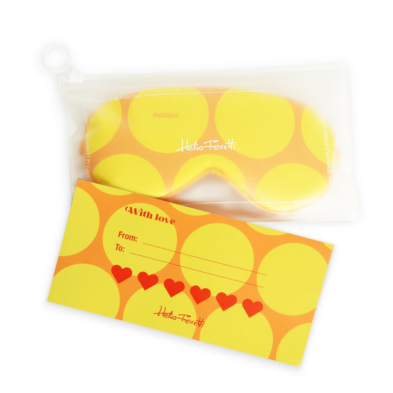 EYE MASK  GOLDEN DOT HF