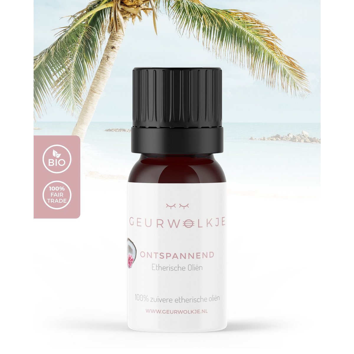 Ontspannend - Geurwolkje® Blend - 100% Etherische Olie - 5 en 10 ML - Adviesprijs €9,95/14,95