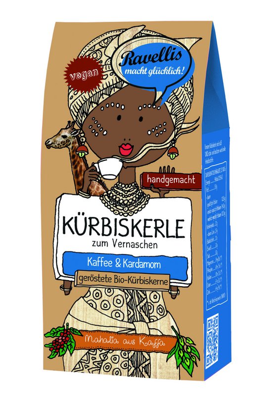 Græskarkerner - kaffe og kardemomme