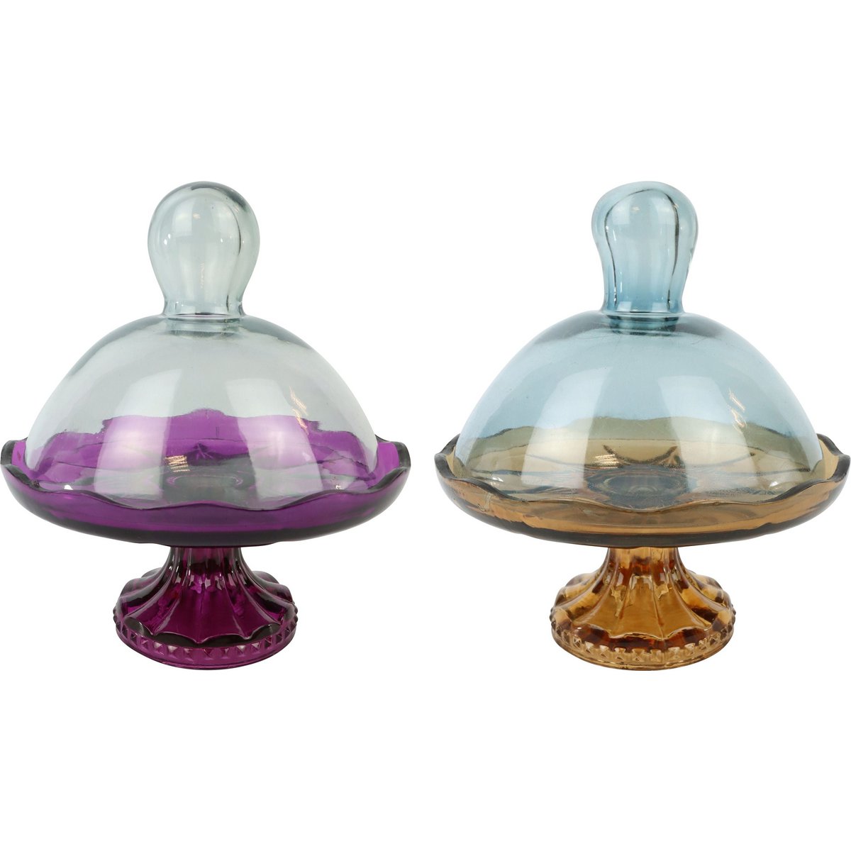 CLOCHES EN VERRE CANTINA ENSEMBLE 2 PIÈCES (HOFF7603)