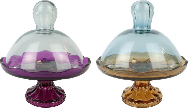CLOCHES EN VERRE CANTINA ENSEMBLE 2 PIÈCES (HOFF7603)