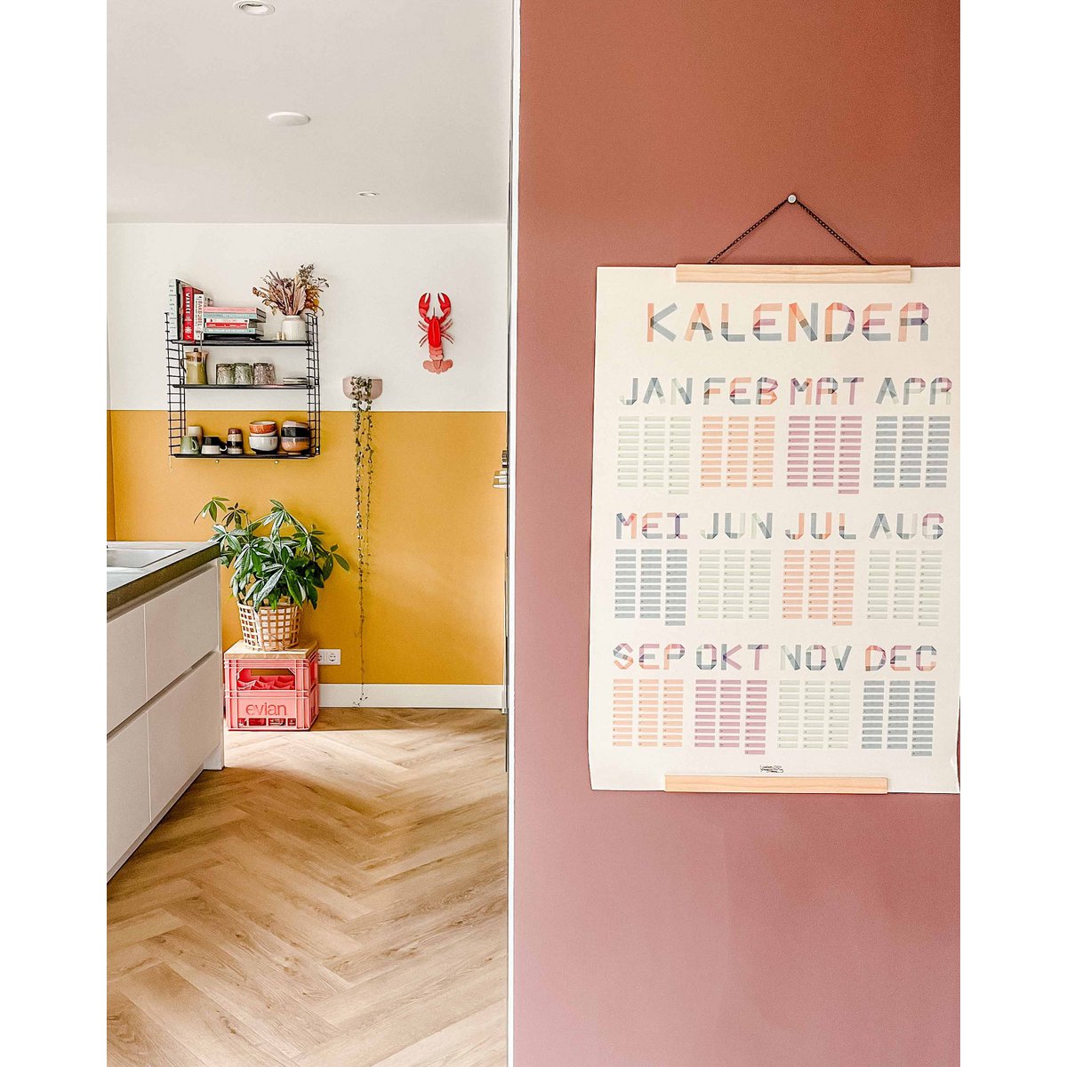 wall calendar - Creative notes