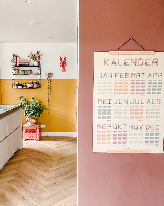 wall calendar - Creative notes