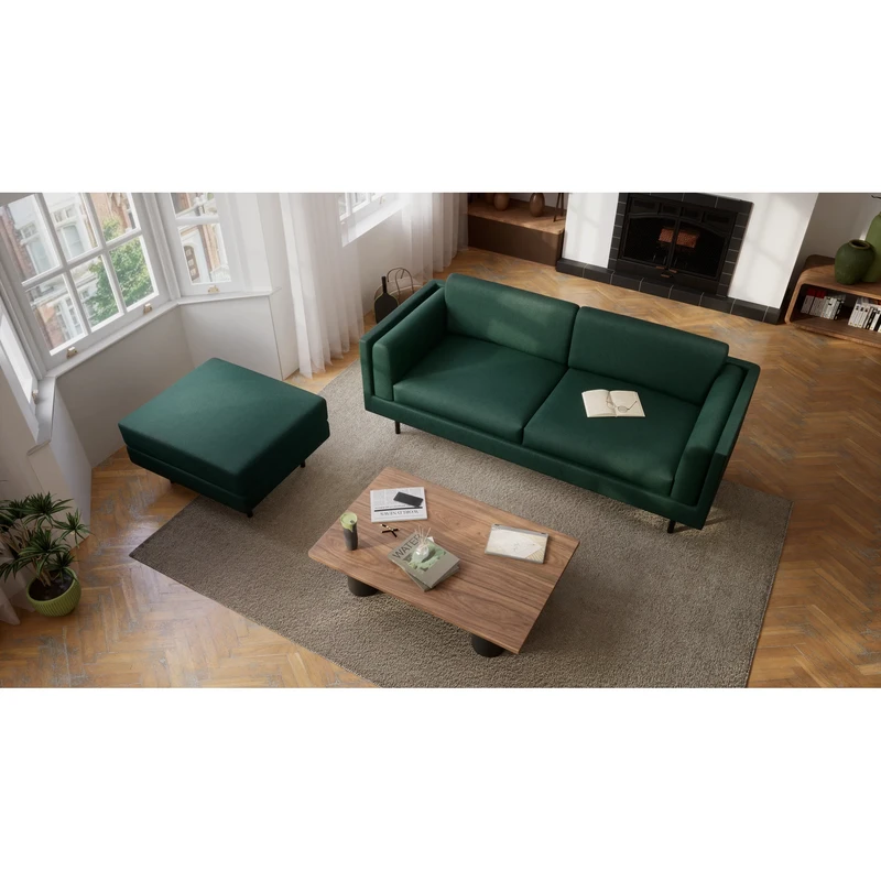 3-Seater Sofa CHELSEA - Green