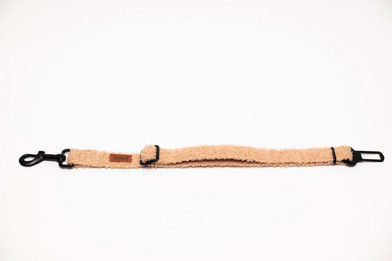 Teddy car seat belt beige