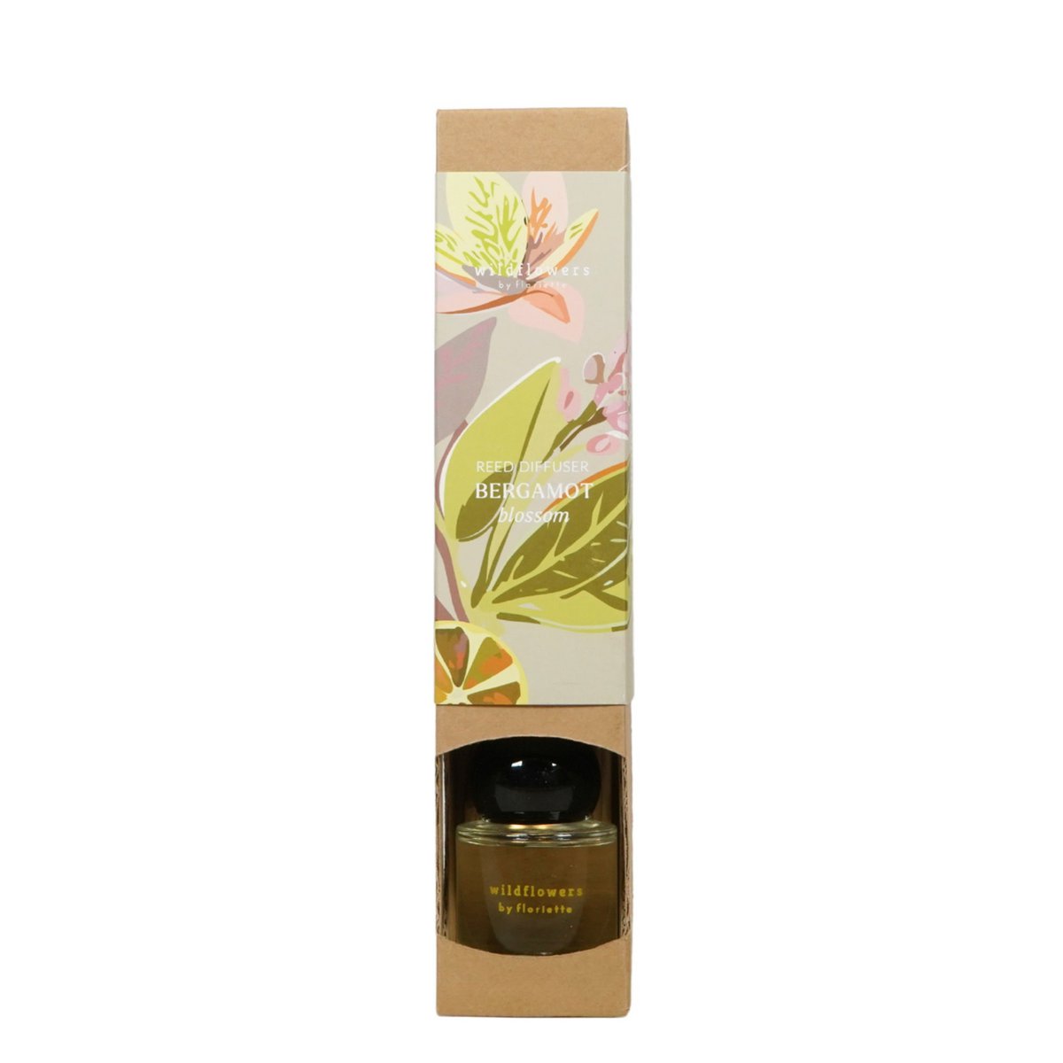 Reed Diffuser with Dried Flowers 50ML - Bergamot Blossom