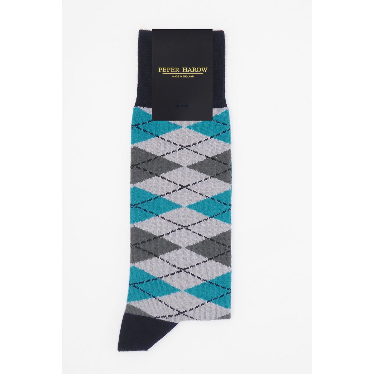 Skarpety męskie Argyle – szare