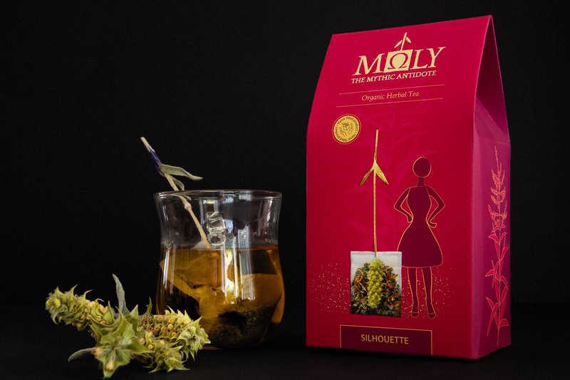 MΩLY "Silhouette" – Herbal Tea with Natural Herbal Stem