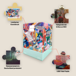 Art puzzle + art print: Stefanie Thiele 02