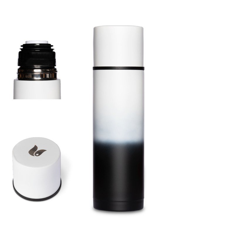 SALE Isolierflasche, doppelwandig, Stahl, 500 ml