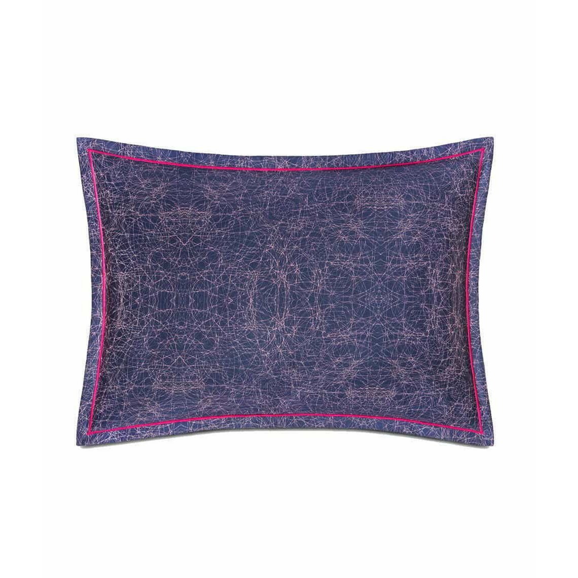 Satino pagalvės užvalkalas Kaleidoscope Midnight/Indigo