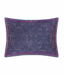 Satino pagalvės užvalkalas Kaleidoscope Midnight/Indigo