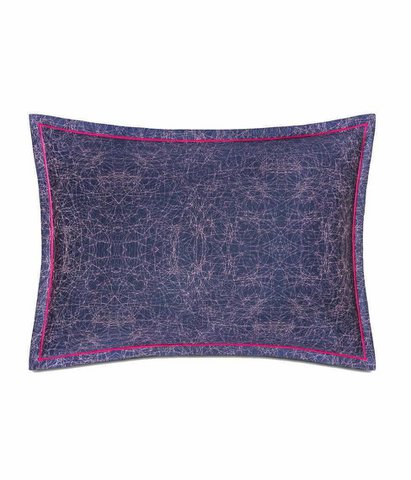 Satino pagalvės užvalkalas Kaleidoscope Midnight/Indigo
