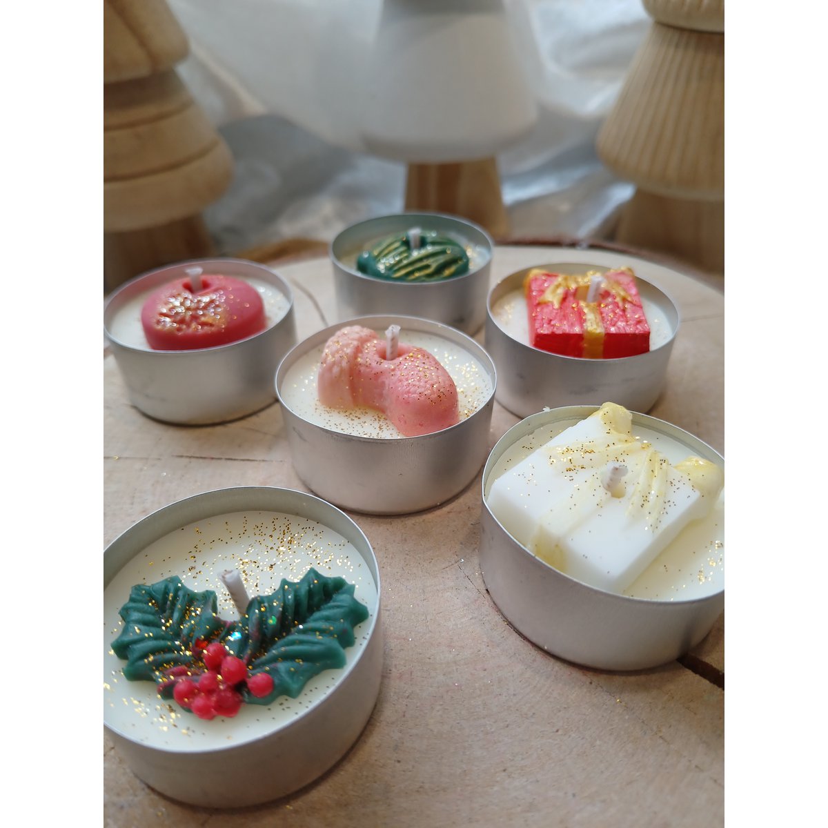 Velas navideñas Tea Light (pack 6)