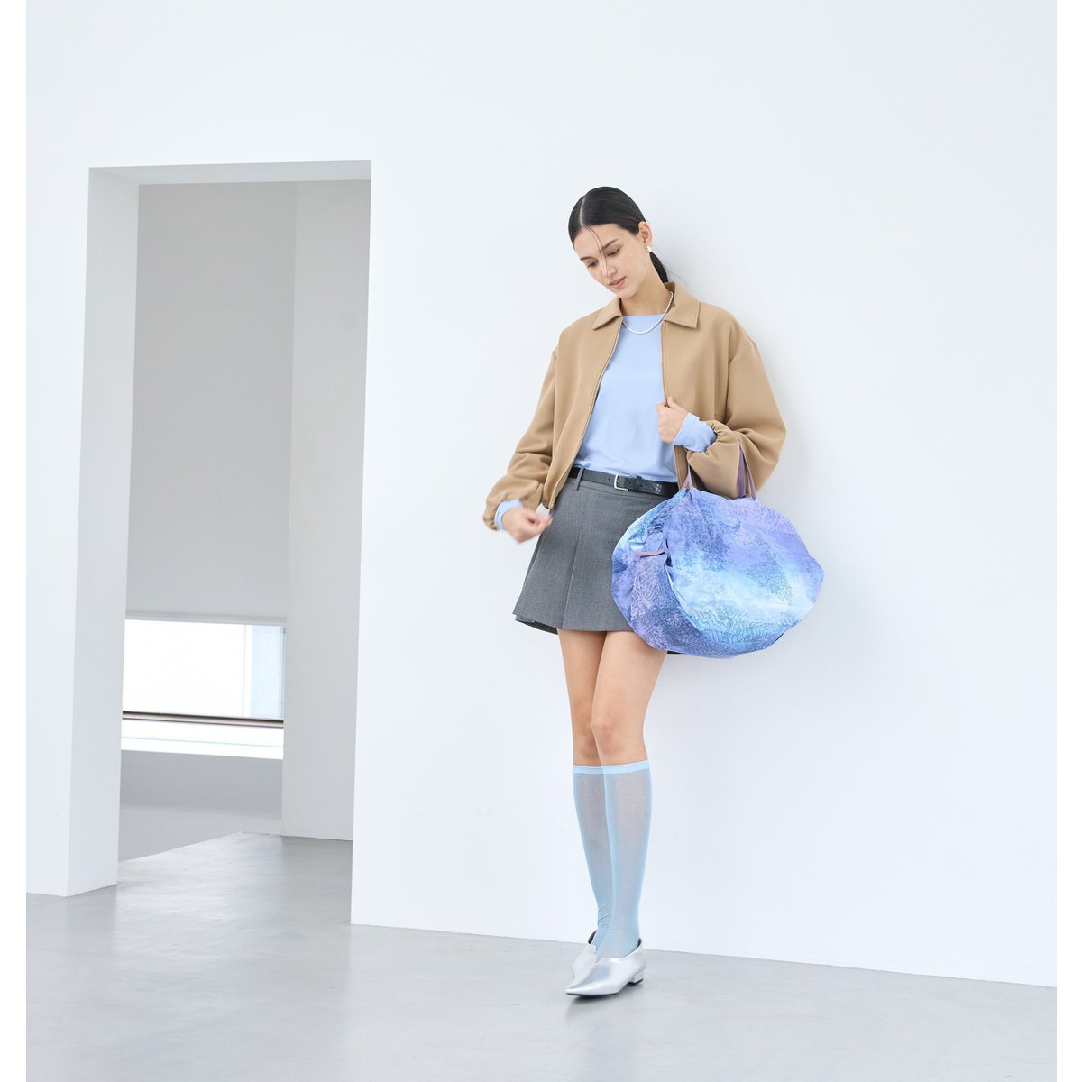 Shupatto recycelte Tasche – Blue Moon