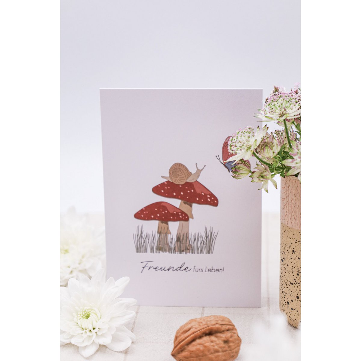 Cartolina - Amici per la vita!