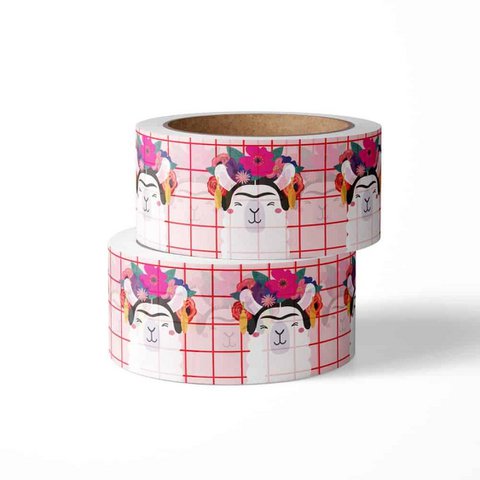 Washi tape Frida Kahlo Llama