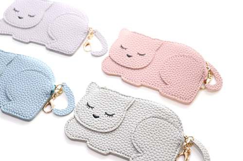 Portamonete Cat Katie - L'elegante gattino Rosa