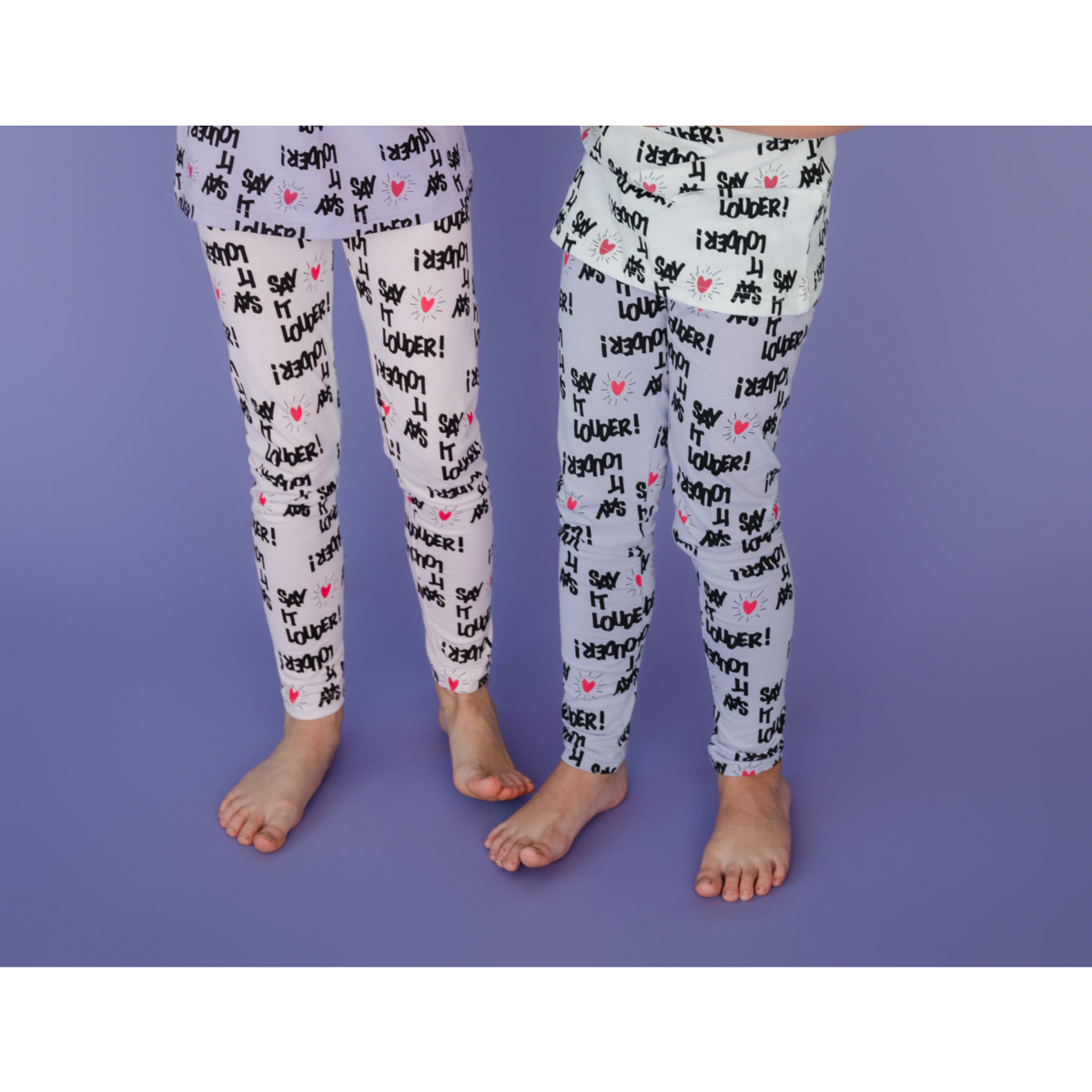 Lea Luxe Legging pastel lila