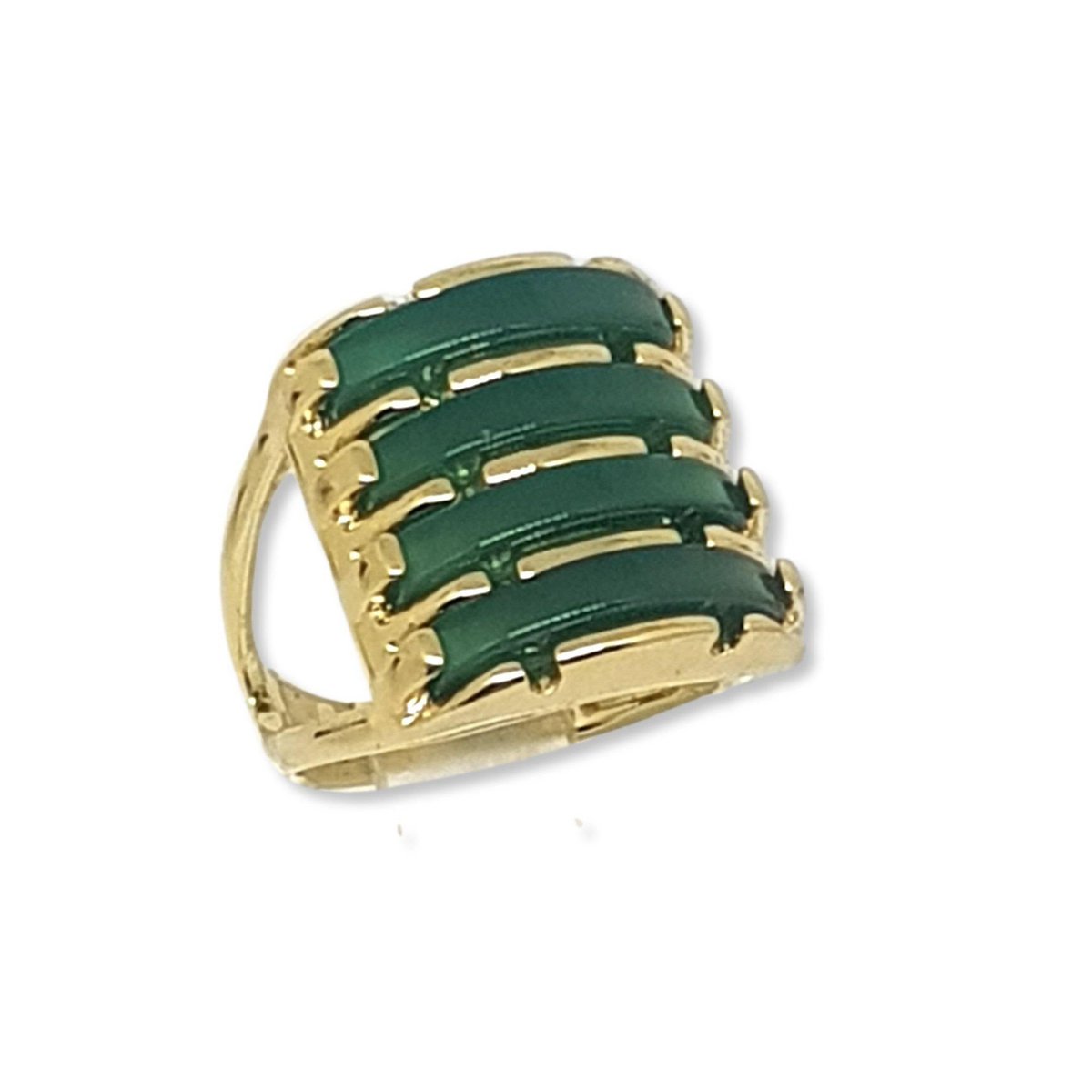 Four Layered Gems Ring
