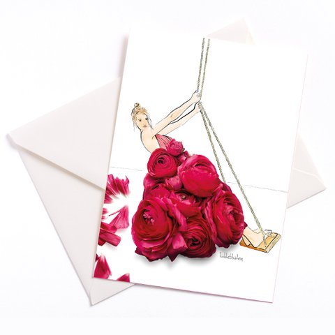 Card with envelope | Ranunkel swing