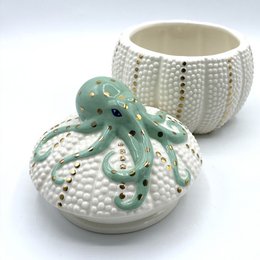 Coral Octopus Pot