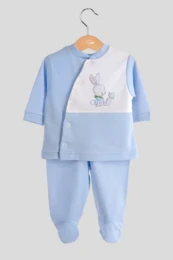 Lapin et papillon Coton 2 pièces Baby Set 2520b