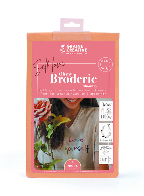 SELBSTLIEBE-OUTFIT-STICKKIT 165 x 240 x 50 mm – mit Zauberpapier