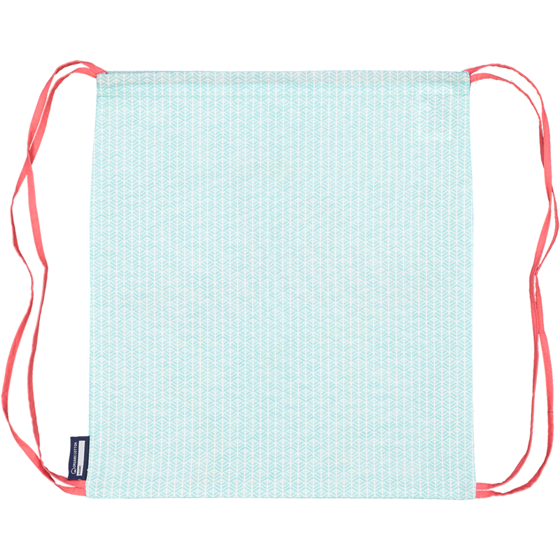 Borsa per l'attività per bambini, cotone biologico, fenicottero rosa