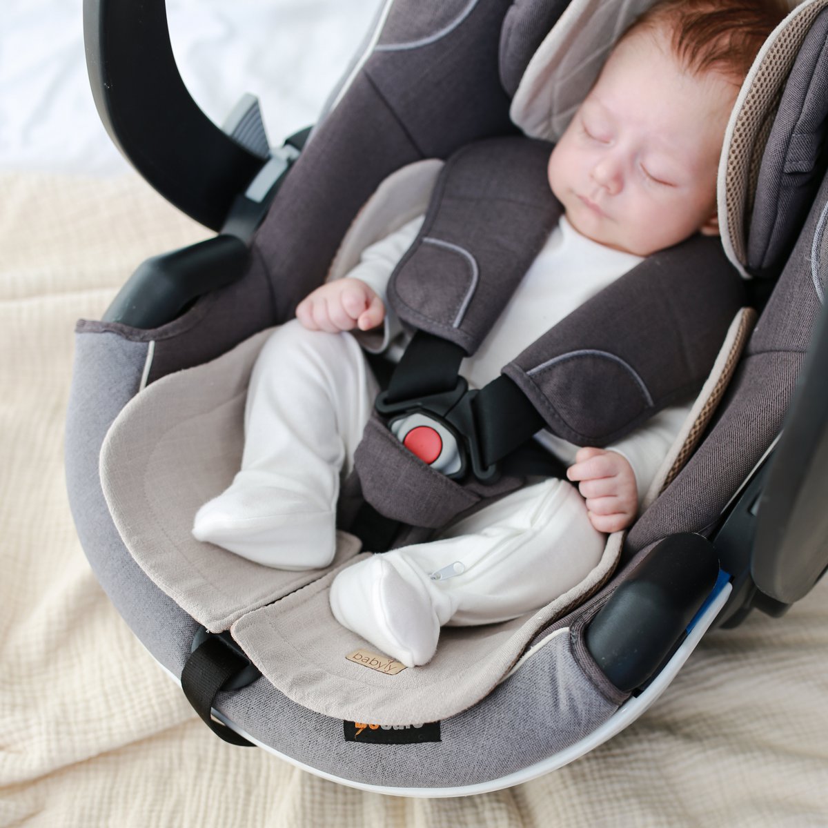 Leinen Anti-Sweat-Einsatz/ Liner für einen Baby-Autositz