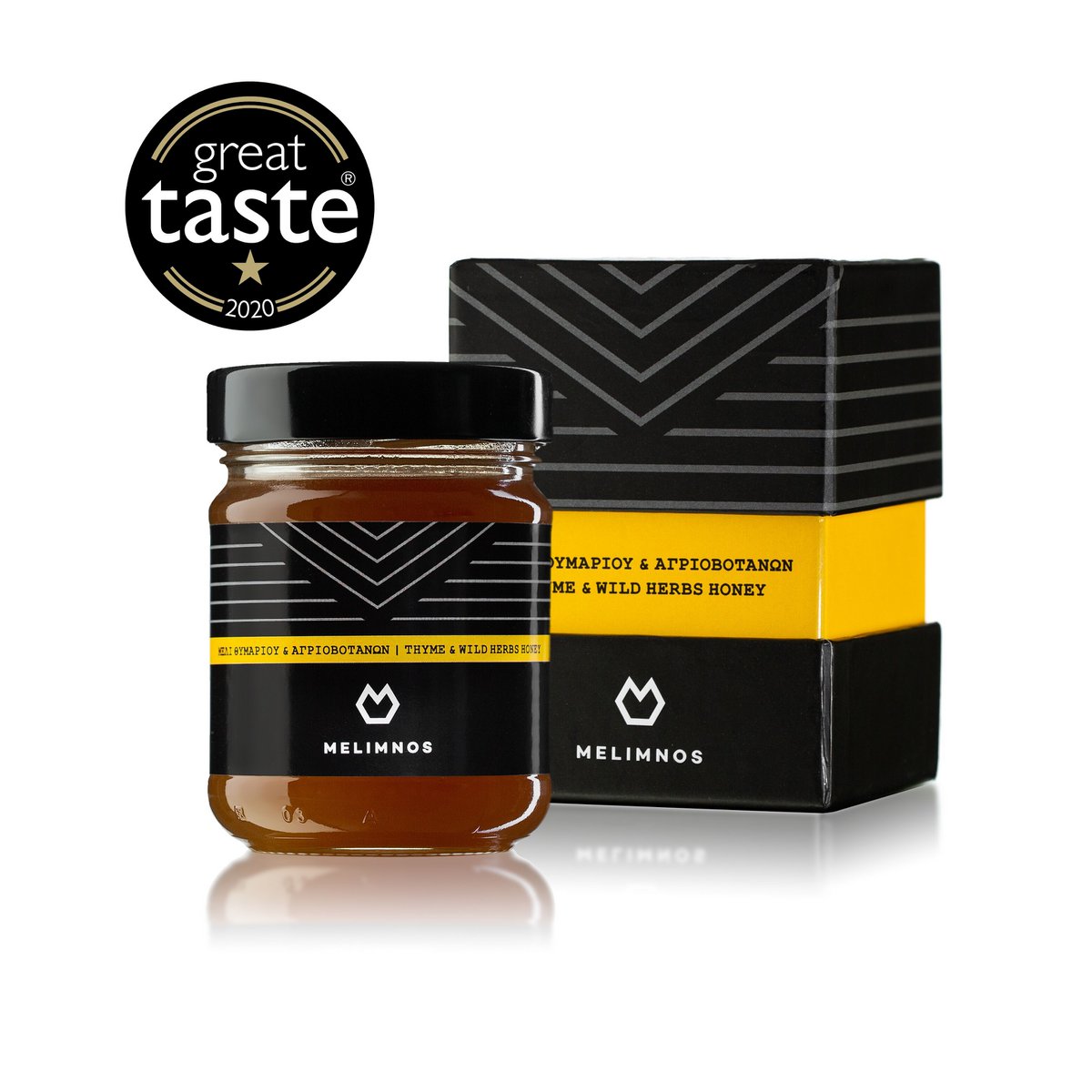 Griechischer Honig aus Wildkräutern & Thymian Luxuspackung, 250g