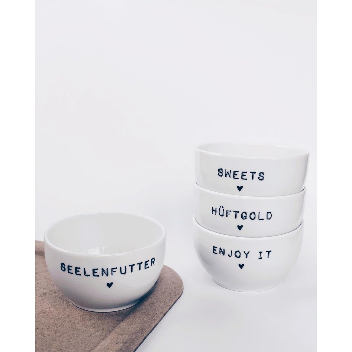 Geschenkset Dip Schalen (4 er Set)