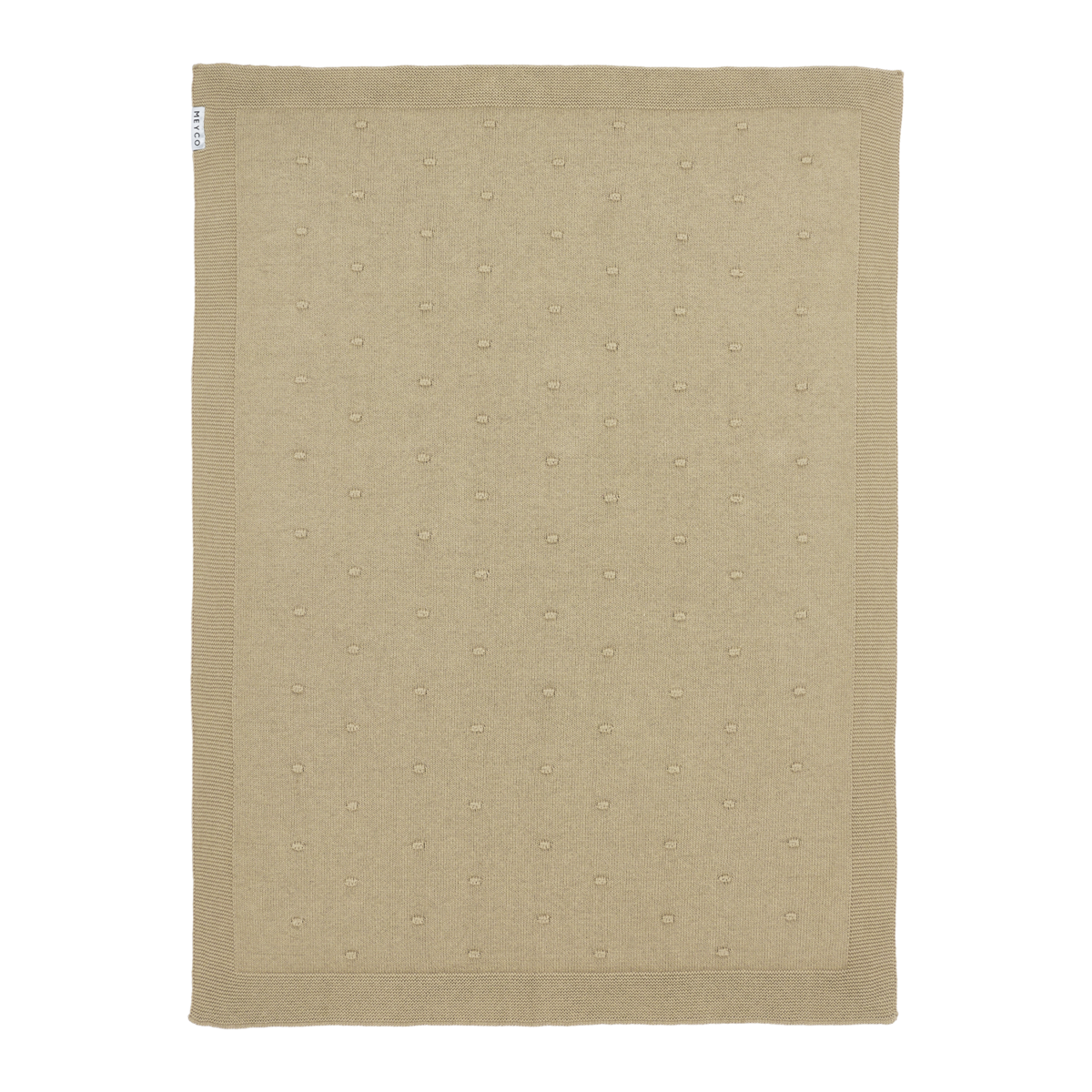 Deken Mini Noeuds Sable 100x150cm