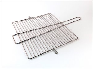 Grill grate for fidibus and ferrum, 42 x 40 cm, stainless steel