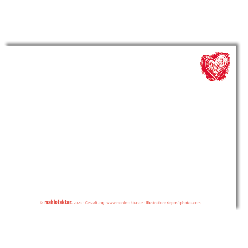 Postcard “Heart”