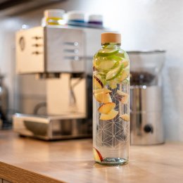 FIORE DELLA VITA Bottiglia in vetro da 1,0 l