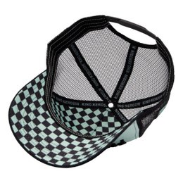 Trucker cap 'Petrolhead' in turquoise