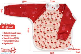 śliniaczek z rękawkami Pina Flamingo - śliniaczek niemowlęcy/maluch