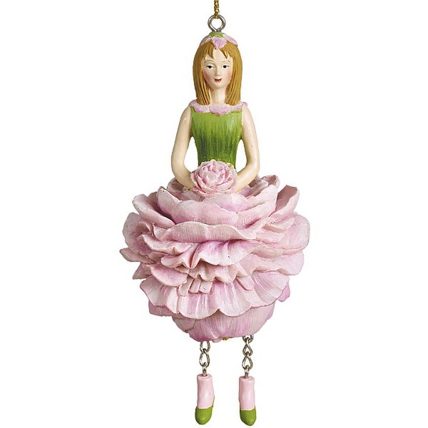 Pfingstrosenmädchen rosa hängend