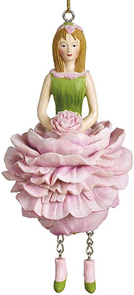 Pfingstrosenmädchen rosa hängend