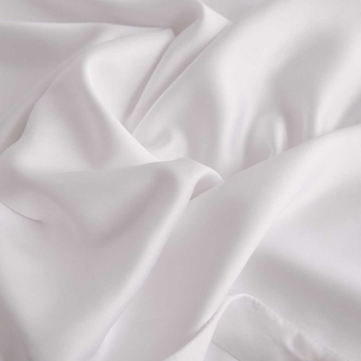 Juego de cama de bambú blanco para 1 persona - 400 hilos Tanboocel - Coco White