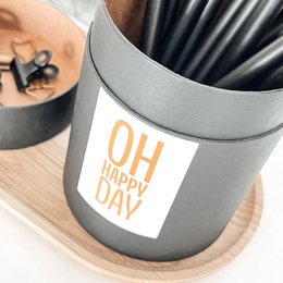 Geschenkdoos Fijne Dag | Pennenhouder met deksel