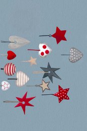 Packung Weihnachtskarten (3x9cm)