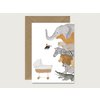 Birth card "Hotly expected" | Baby card | Greeting card folding card card HEART & PAPER