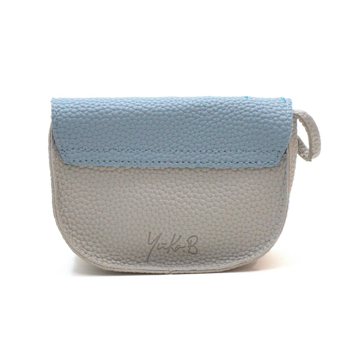 Adjustable animal shoulder bag for children "mermaid" - Asnee Blue