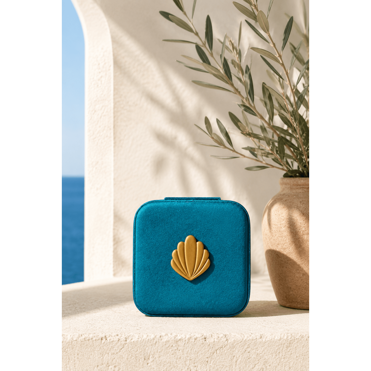 Portagioie da viaggio Emerald Shell
