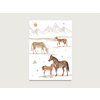 Postcard "Horses" P_86 | Children | Invitation | Birthday invitation | Girl | horse | Bangs | Riding | Children's birthday | || HEART & PAPER